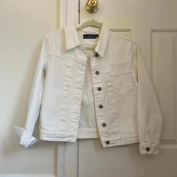 White Jean jacket - size xs - Picture 1 of 2